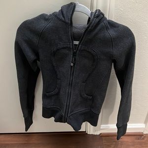 lululemon grey zip up hoodie